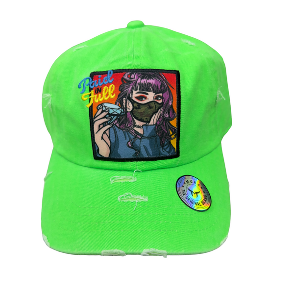MUKA Lime Green Hat