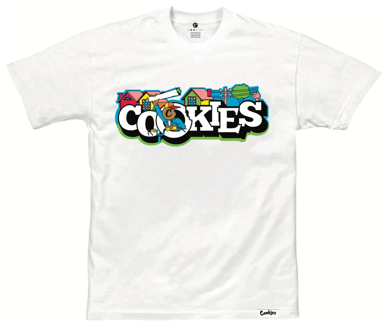 COOKIES PAPER ROUTE TEE WHITE