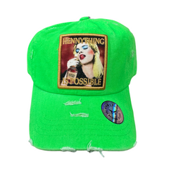 MUKA Lime Green Hat
