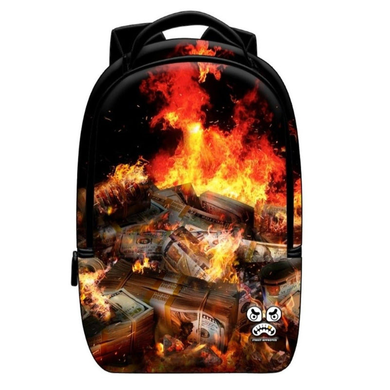 Dollars On Fire BackPack